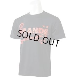 画像1: 【ジュニア】スカルプロトタイプ.ドライメッシュTシャツ　ブラックｘレッド