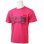 画像1: 【ジュニア】スカルプロトタイプ.ドライメッシュTシャツ　ピンクｘブラック (1)