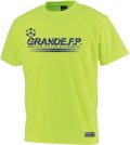 【BIGサイズ対応】GRANDE.F.P.プロトタイプ.モノグラム.プラクティスシャツ　蛍光イエローｘネイビー