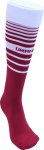 画像2: MULTI BORDER FOOTBALL SOCKS 　バーガンディ（エンジ）ｘホワイト (2)