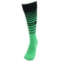 MULTI BORDER FOOTBALL SOCKS 　ケリーグリーンｘブラック