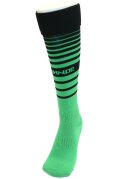 MULTI BORDER FOOTBALL SOCKS 　ケリーグリーンｘブラック