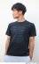 画像4: グランデ・エフ・ピー、Happiness！メッセージ.ボックスロゴTシャツ　ブラックｘブラック (4)