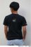 画像5: グランデ・エフ・ピー、Happiness！メッセージ.ボックスロゴTシャツ　ブラックｘブラック (5)