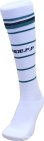 画像1: GRANDE.F.P THIN BORDER　FOOTBALL SOCKS 　ホワイトｘグリーン (1)