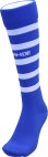 画像1: GRANDE.F.P BORDER FOOTBALL SOCKS ブルーｘホワイト (1)