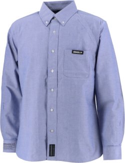 画像3: GRANDE.F.P.オックスフォード長袖ボタンダウンシャツ オックスブルー