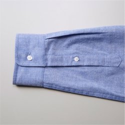 画像5: GRANDE.F.P.オックスフォード長袖ボタンダウンシャツ オックスブルー
