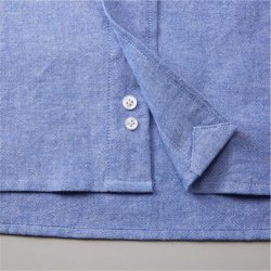 画像6: GRANDE.F.P.オックスフォード長袖ボタンダウンシャツ オックスブルー