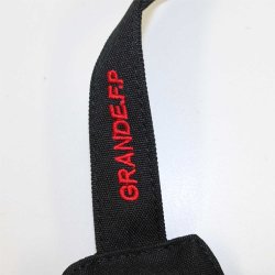 画像3: GRANDE.F.Pサッカーボール型トートバッグ ブラックxレッド刺繍