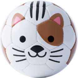 画像2: ZOO(動物）柄サッカーボール.1号球　ネコ