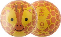 画像1: ZOO(動物）柄サッカーボール.1号球　キリン