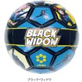  MARVELコラボサッカーボール＜レトロ柄[HERO]シリーズ＞　ブラック・ウィドウ