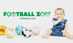 画像2: BABYZOO(動物）柄クッションボール.1号球　ライオン