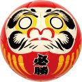 ダルマサッカーボール.4号球　レッド