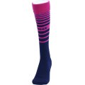 MULTI BORDER FOOTBALL SOCKS NAVY/PINK