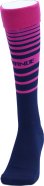 画像1: MULTI BORDER FOOTBALL SOCKS NAVY/PINK (1)