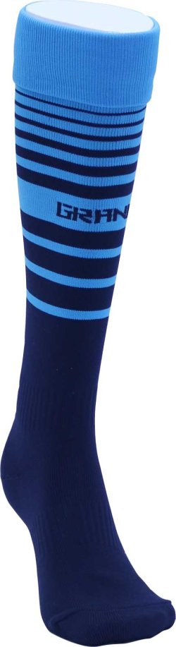 画像2: MULTI BORDER FOOTBALL SOCKS NAVY/TURQUOISE