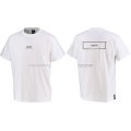 グランデ.エフ.ピー.GRFPロゴプリント半袖Tシャツ　ホワイトｘクローム