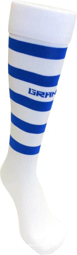 画像2: GRANDE.F.P BORDER FOOTBALL SOCKS ホワイトｘブルー