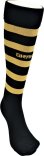 画像2: GRANDE.F.P BORDER FOOTBALL SOCKS ブラックｘゴールド (2)