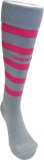 画像2: GRANDE.F.P BORDER FOOTBALL SOCKS グレーｘピンク (2)