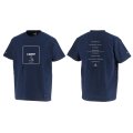 【BIGサイズ対応商品】GRFP.No.10スクエアプリントプレミアTシャツ　ネイビーｘホワイト