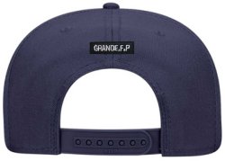 画像5: GRFP.3D刺繍フラットバイザーキャップ　ネイビー/ホワイト