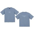 【BIGサイズ対応商品】グランデ.エフ.ピー.GRFP.マグナムウェイトBIG.Tシャツ　アシッドブルーｘホワイト