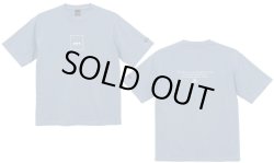 画像1: 【BIGサイズ対応商品】グランデ.エフ.ピー.GRFP.マグナムウェイトBIG.Tシャツ　アシッドブルーｘホワイト