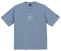 画像2: 【BIGサイズ対応商品】グランデ.エフ.ピー.GRFP.マグナムウェイトBIG.Tシャツ　アシッドブルーｘホワイト