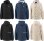 画像4: 【BIGサイズ対応商品】GRANDE.F.P　EMBROIDフーデットコーチジャケット　ネイビー (4)
