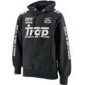 【BIGサイズ対応商品】GRANDE.F.P.Trap.ヘヴィーウエイトプルパーカー　ブラックｘホワイト