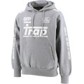 【BIGサイズ対応商品】GRANDE.F.P.Trap.ヘヴィーウエイトプルパーカー　ヘザーグレーｘホワイト