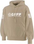 【BIGサイズ対応商品】 GRFP.ミドルウェイト.プルパーカー　　サンドカーキ（ベージュ）　　　　　　　　　　　　　　　　　　　　　　　　　　　　　　　　　　　　　