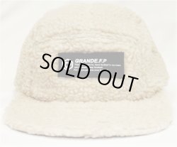 画像3: 【GRANDE.F.P.WEBショップ限定】 GRANDE.F.Pボア.クラシックキャンパーCAP　ベージュ