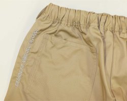 画像6: 【BIGサイズ対応商品】 ■GRANDE.F.P.刺繍T/Cツイル.イージーパンツ サファリーベージュ