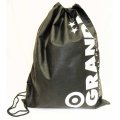 GRANDE.不織布BIG.ワンショルダーエコBAG　ブラックｘホワイト