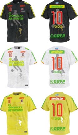 画像5: 【ジュニア〜BIGサイズ対応商品】 見木友哉xGRANDE.F.Pコラボ.TOMOYA・NO.10ドライメッシュ.サポートTシャツ イエロー