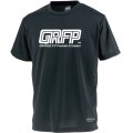 【BIGサイズ対応】GRFP.ドライメッシュプラクティスシャツ　ブラックｘホワイト