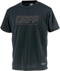 【BIGサイズ対応】GRFP.ドライメッシュプラクティスシャツ　ブラックｘブラック