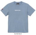 【BIGサイズ対応商品】 グランデ・エフ・ピー.POPロゴ.プリントTシャツ　アシッドブルー