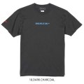 【BIGサイズ対応商品】 グランデ・エフ・ピー.POPロゴ.プリントTシャツ　ダークチャコール