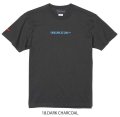 【BIGサイズ対応商品】 グランデ・エフ・ピー.POPロゴ.プリントTシャツ　ダークチャコール