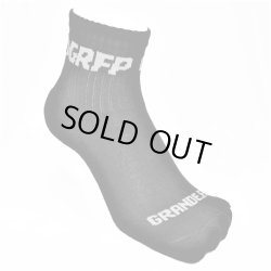 画像3: GRFPパイルショートソックス　ブラックｘホワイト
