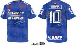 画像1: 【BIGサイズ対応商品】 GRANDE.F.P DEL MUNDO NATIONAL COLLECTION-T　ジャパン.ブルー