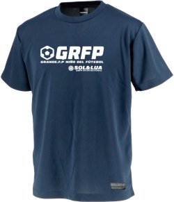 画像2: 【BIGサイズ対応】GRFP.SOL&LUAドライメッシュTシャツ　ネイビーｘホワイト