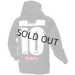 画像2: GRANDE プロトタイプ ヘビージップパーカー ブラック/ホワイト