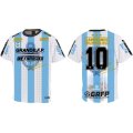 【BIGサイズ対応商品】 2022.CAMPEONES DEL MUNDO-T.-Argentina-　アルゼンチン.ホワイトｘサックスブルー