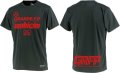 GRANDE.F.P.LIMITEDハイパーロゴプラクティスシャツ　ブラックｘレッド